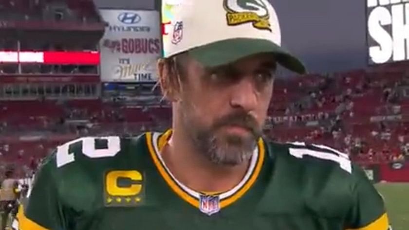The Jumbotron shows things they probably shouldn't show, even at home' - Aaron  Rodgers hints he picked up key offensive call ahead of Buccaneers' failed  final drive during loss to Packers