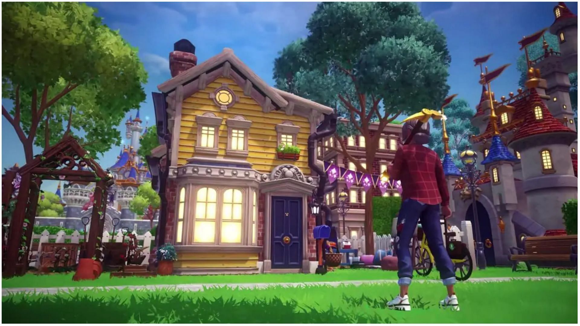 You can upgrade your house in Disney Dreamlight Valley (Image via Gameloft)
