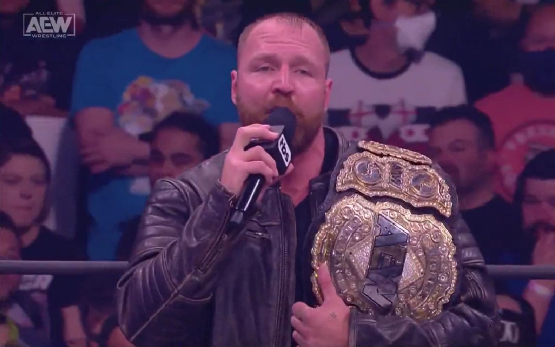 The current Undisputed AEW World Champion, Jon Moxley.