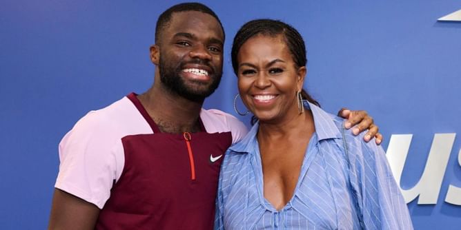 "I have a feeling we’ll all be watching you dominate in the years to come" - Michelle Obama on Frances Tiafoe