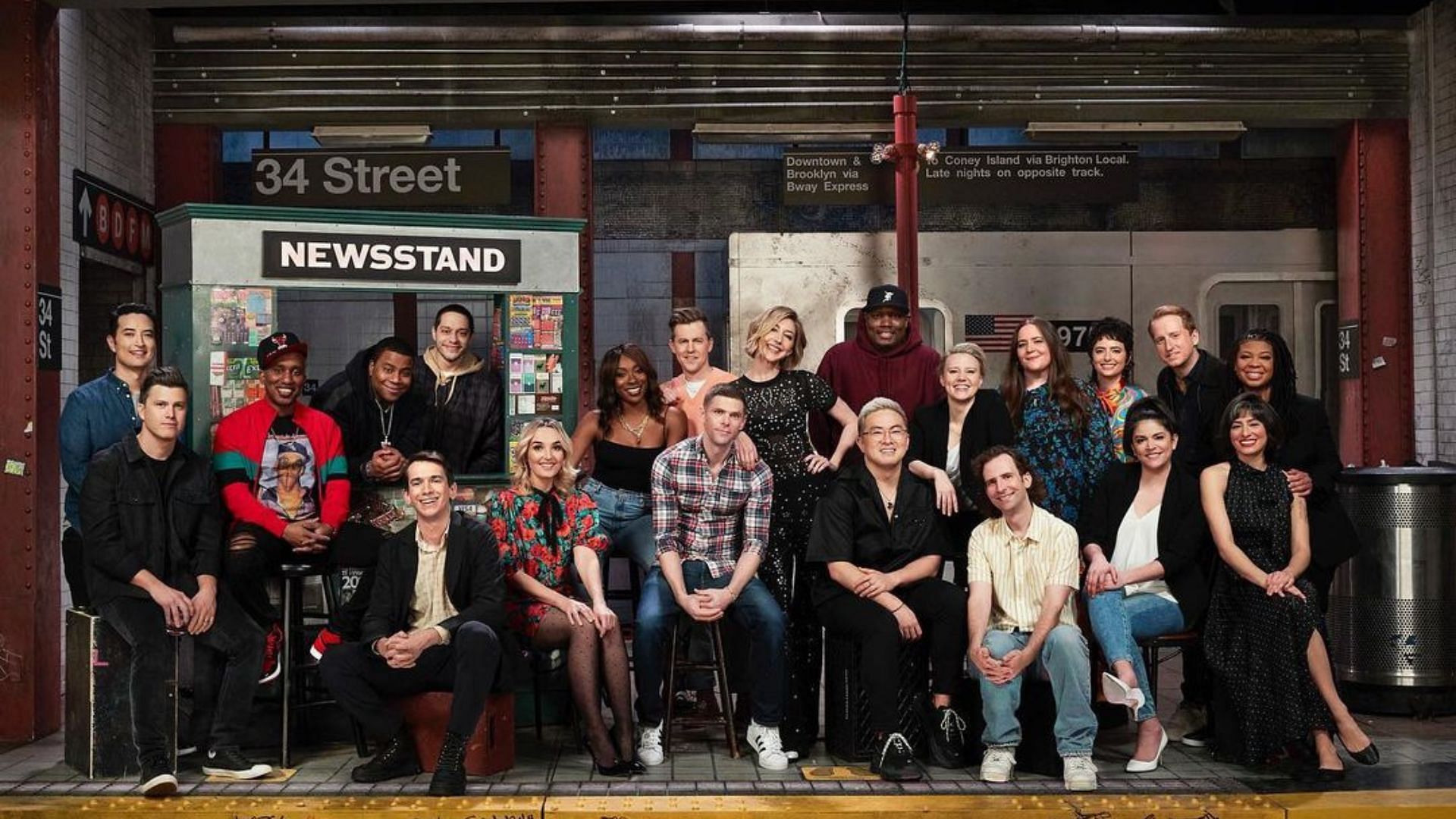Saturday Night Live Season 47 cast (Image via Instagram / @nbcsnl) 