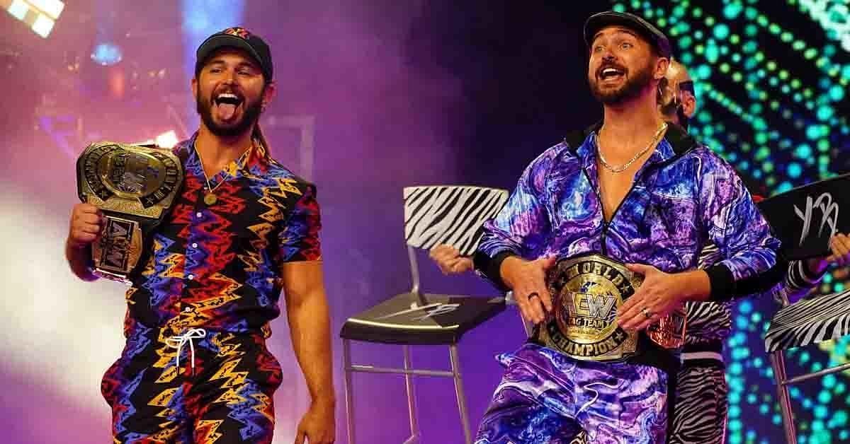 The Young Bucks are former AEW World Tag Team Champions