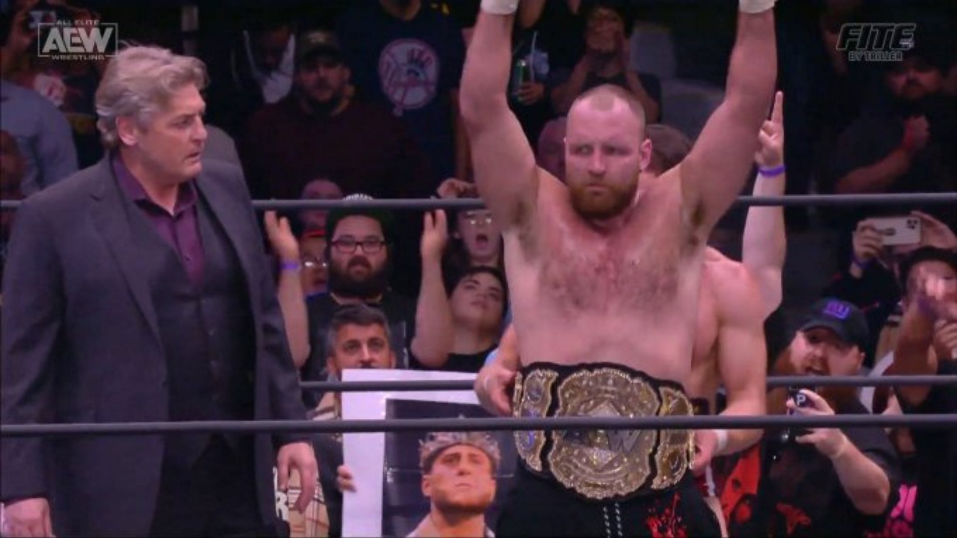 Jon Moxley is the first-ever three-time AEW World Champion