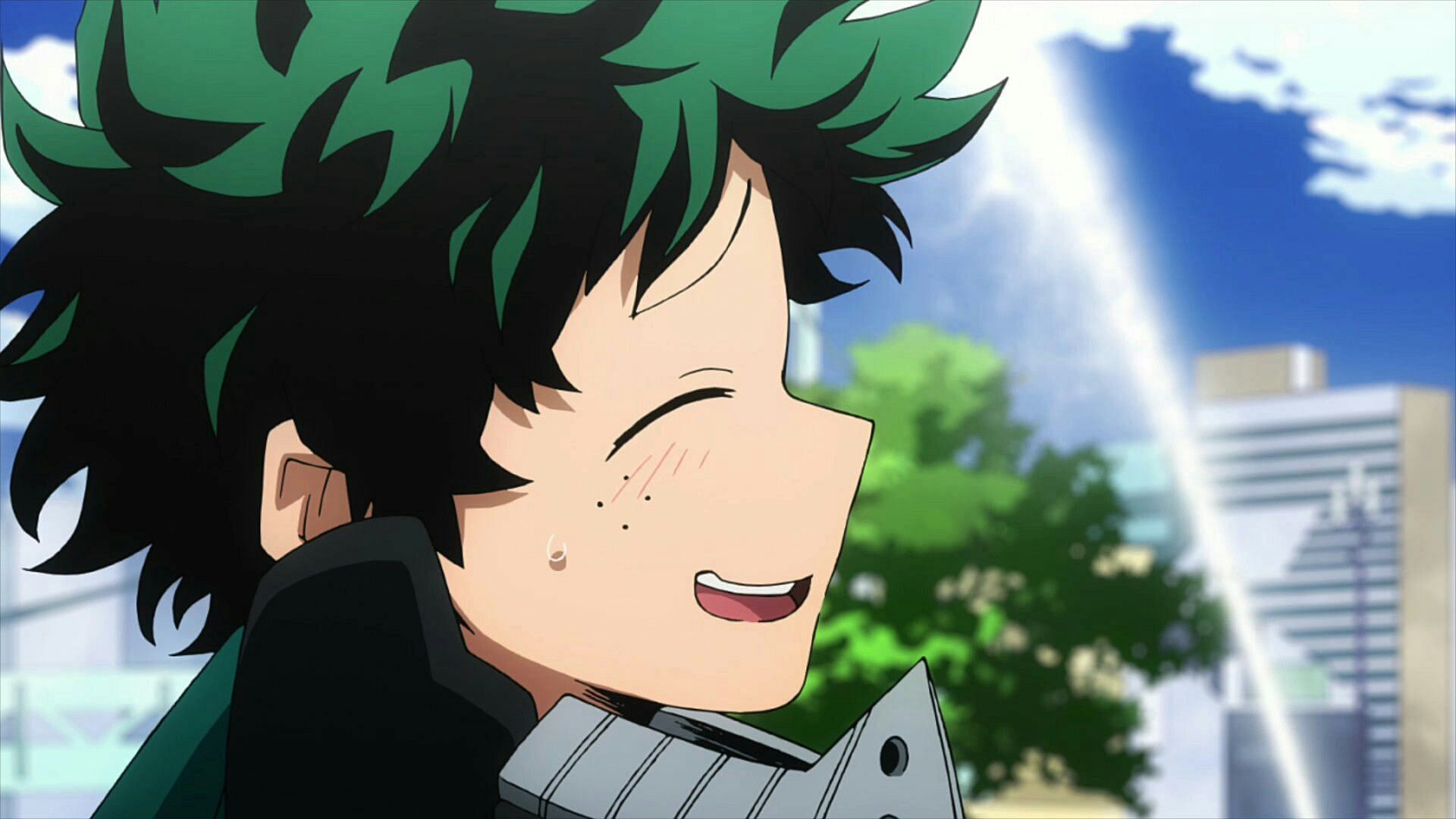 Deku as seen in My Hero Academia (Image via Studio Bones)