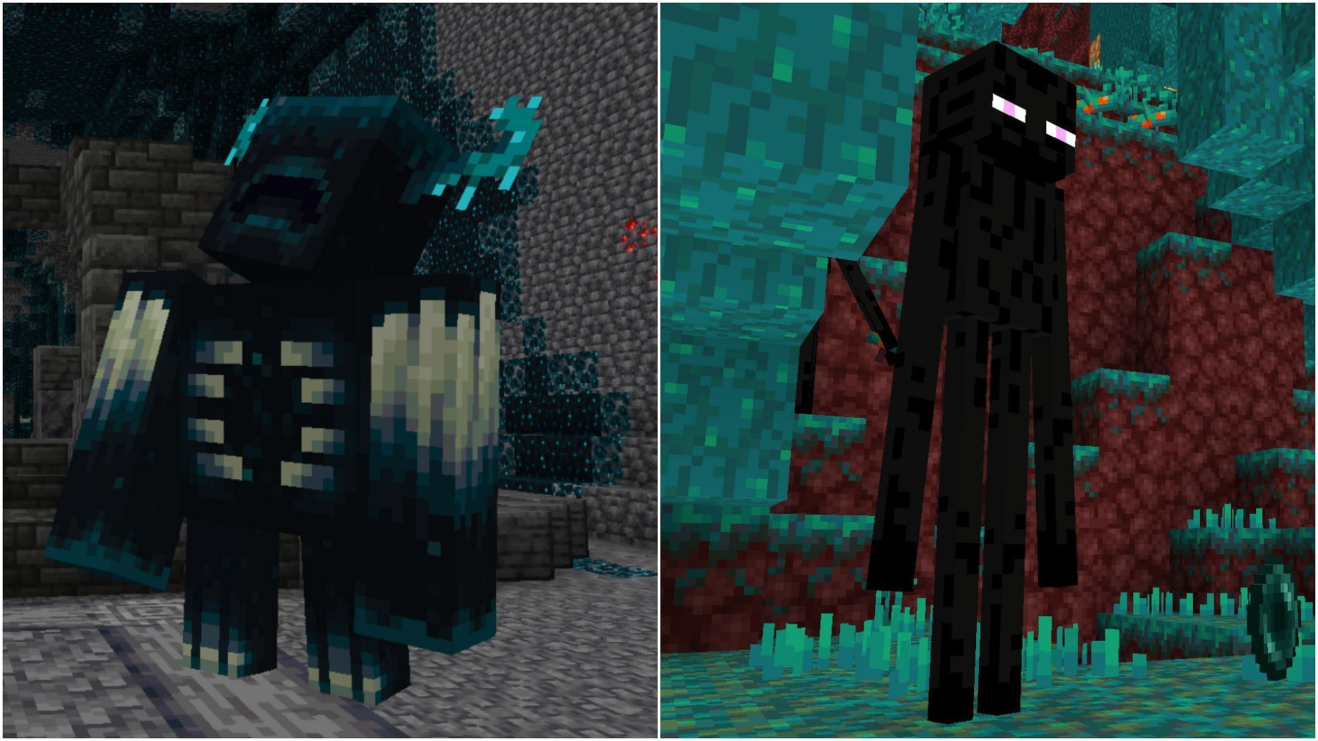 Minecraft if there were Creeper Boss Mobs 