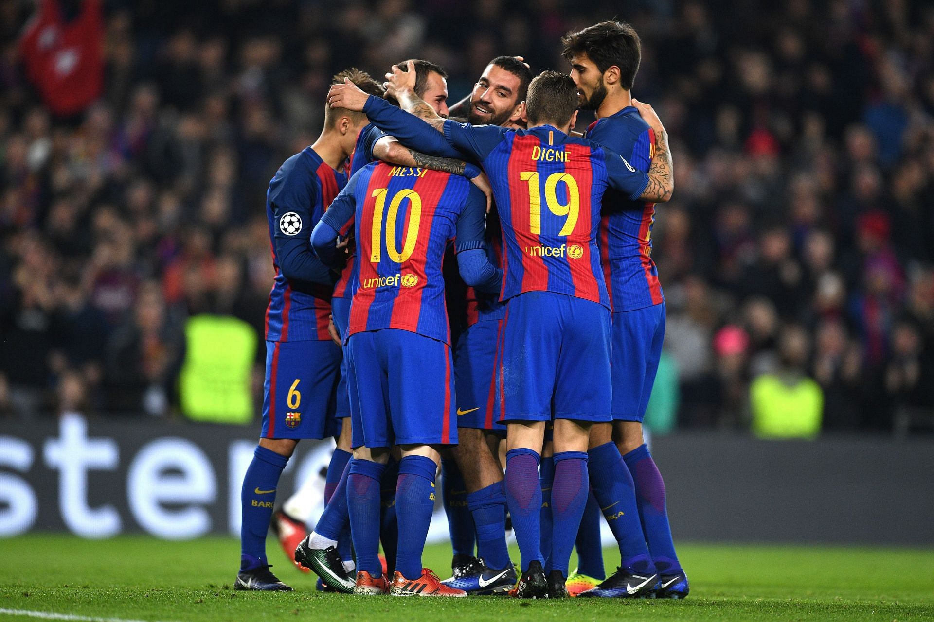 Barcelona dominated the group stages of the Champions League once again between 2016 and 2020.