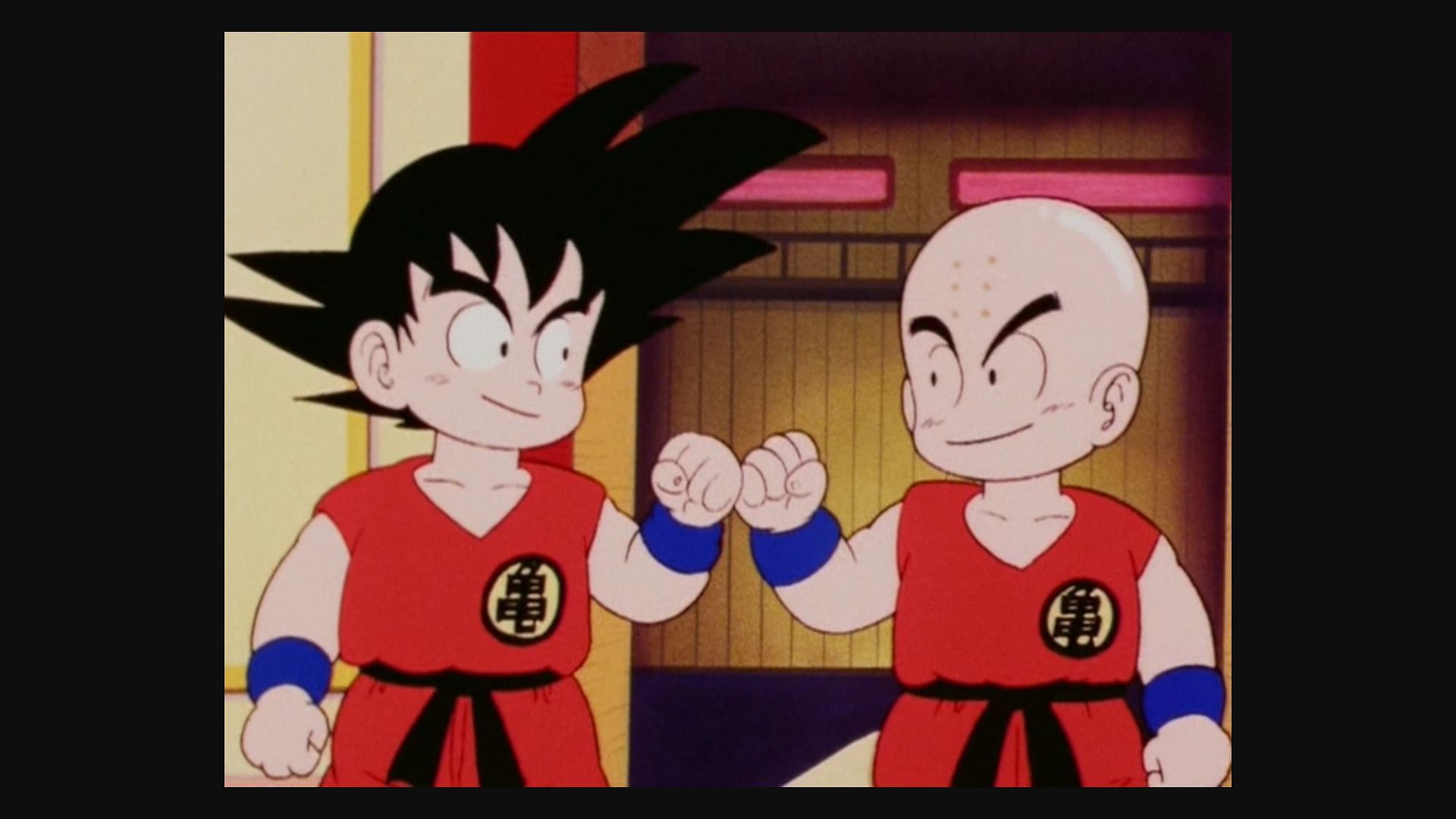 Goku and Krillin when they were young (Image via Toei Animation)