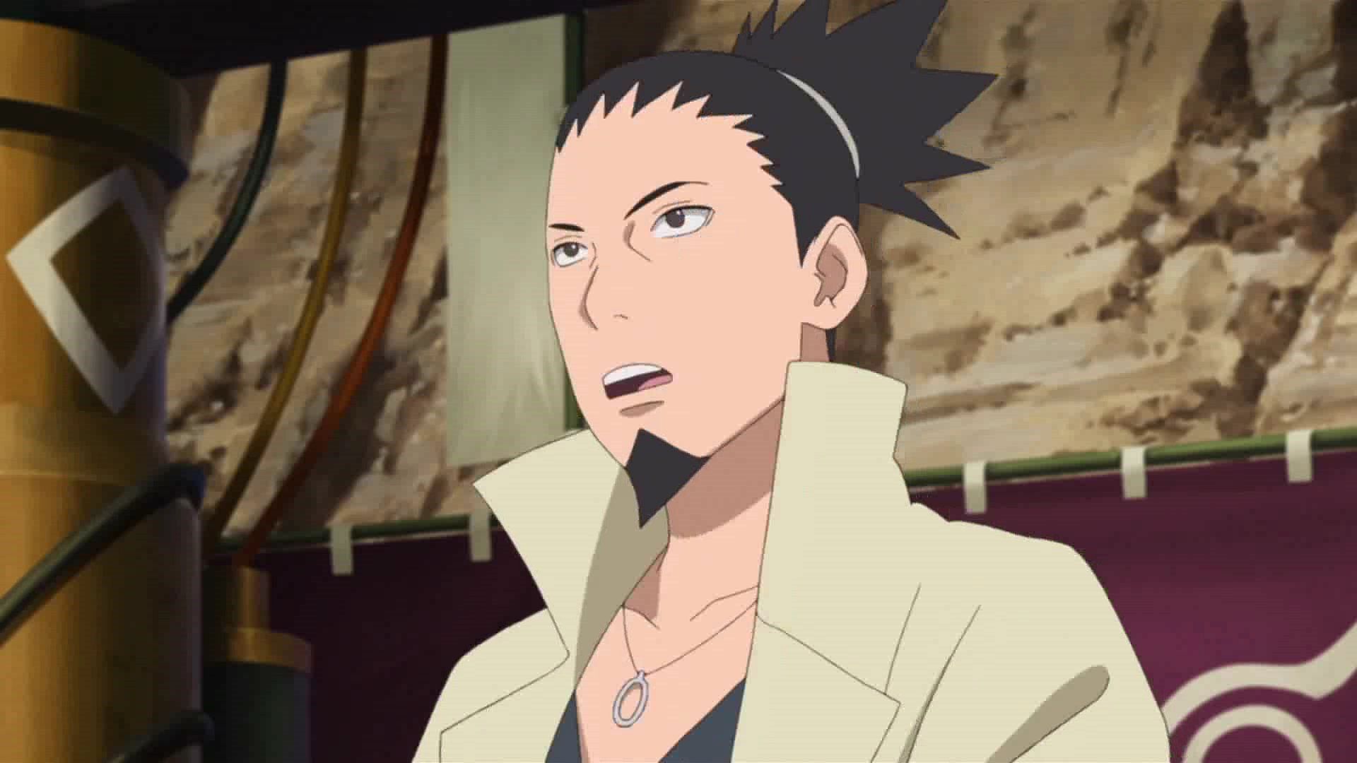 Why is Shikamaru acting so strange? (Image via Studio Pierrot)