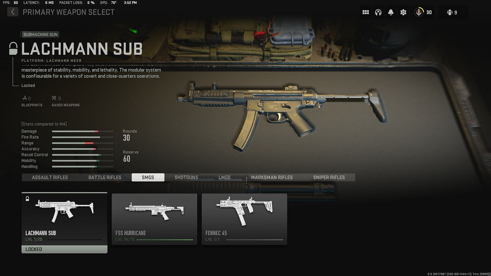 Sub-Machine Guns (Image via Activision)