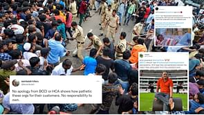 IND vs AUS 2022: "Azharuddin has 10 letters and so does corruption" - Twitterati slam HCA president for stampede in Hyderabad
