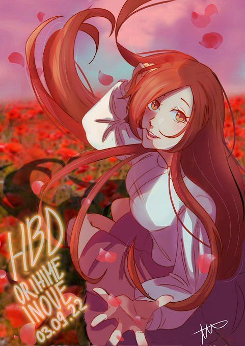 Bleach Fandom Celebrates Orihimes Birthday With Breathtaking Fanarts