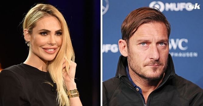 "I saw that there was a third person" - Roma legend Francesco Totti says he was in 'depression' after finding out former wife Ilary Blasi cheated on him