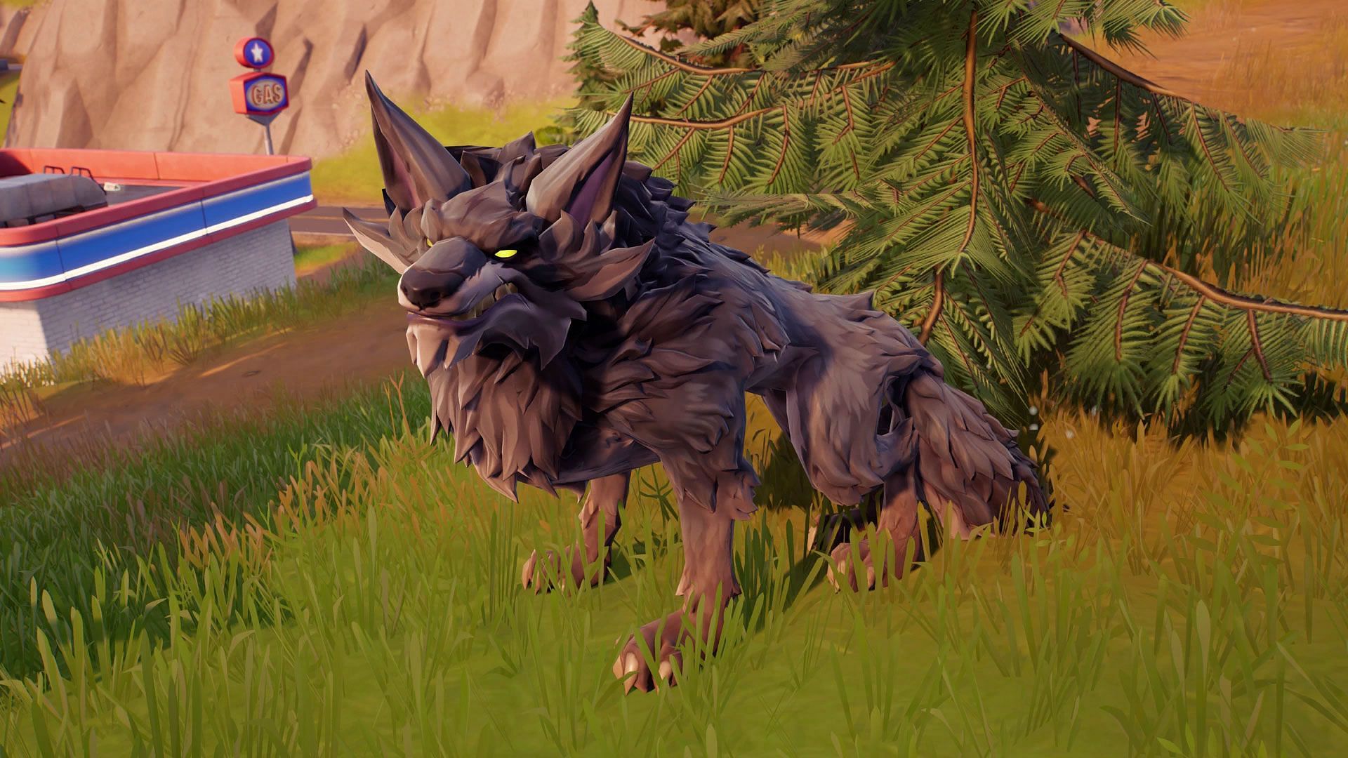 Petting animals is possible in Fortnite Chapter 3 Season 4 (Image via Epic Games)