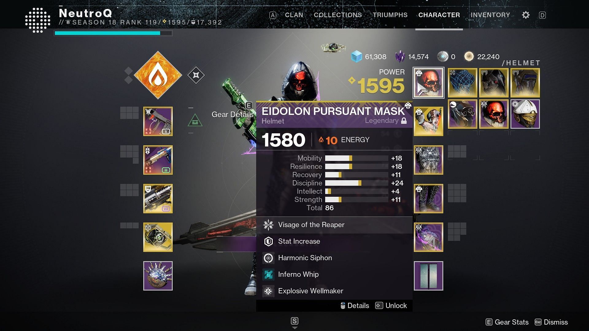 Masterwork armor (Image via Bungie)