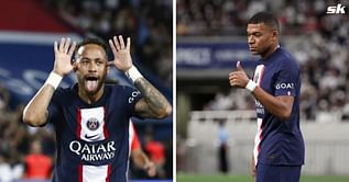 “Phew, I don’t” – Neymar responds to question on his relationship with PSG teammate Kylian Mbappe in cold fashion