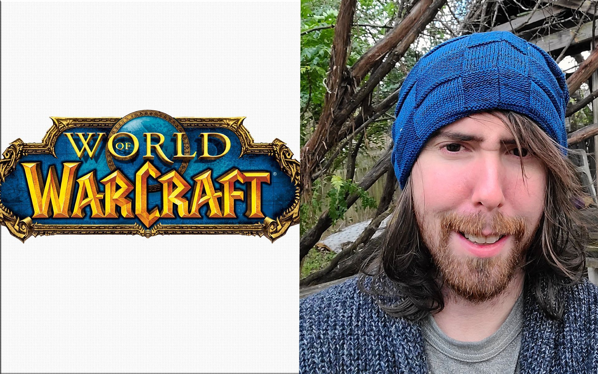 Asmongold talks about how he almost got banned from WoW back in the day (Image via Sportskeeda)