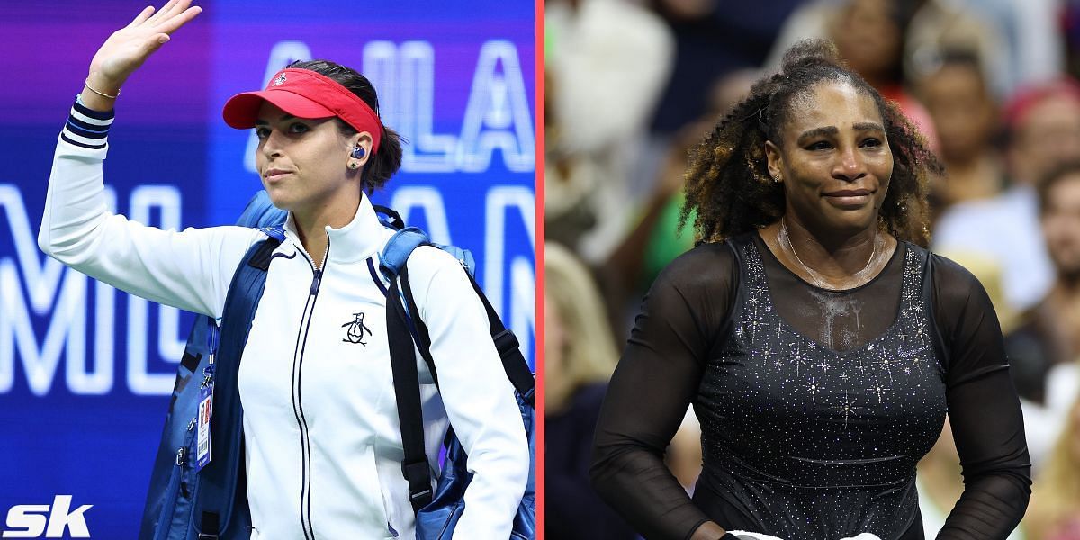 Alija Tomljanovic paid tribute to Serena Williams following their US Open R3 clash.