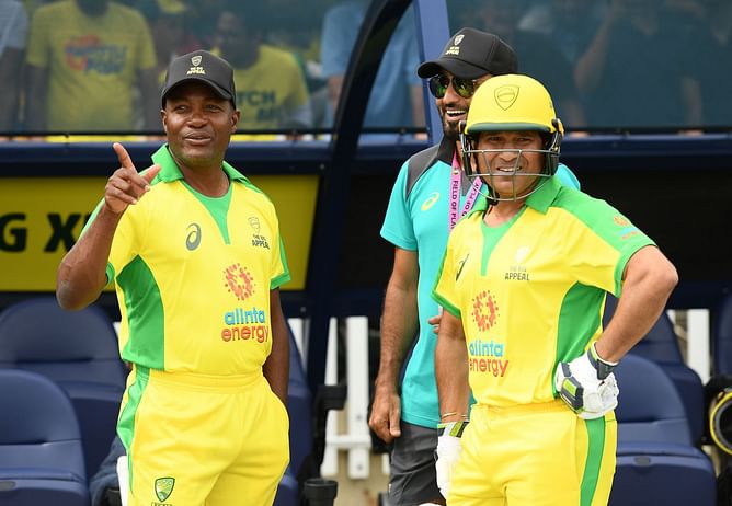[Watch] "Good vibes and friendship" - Brian Lara greets the India Legends players ahead of mega clash