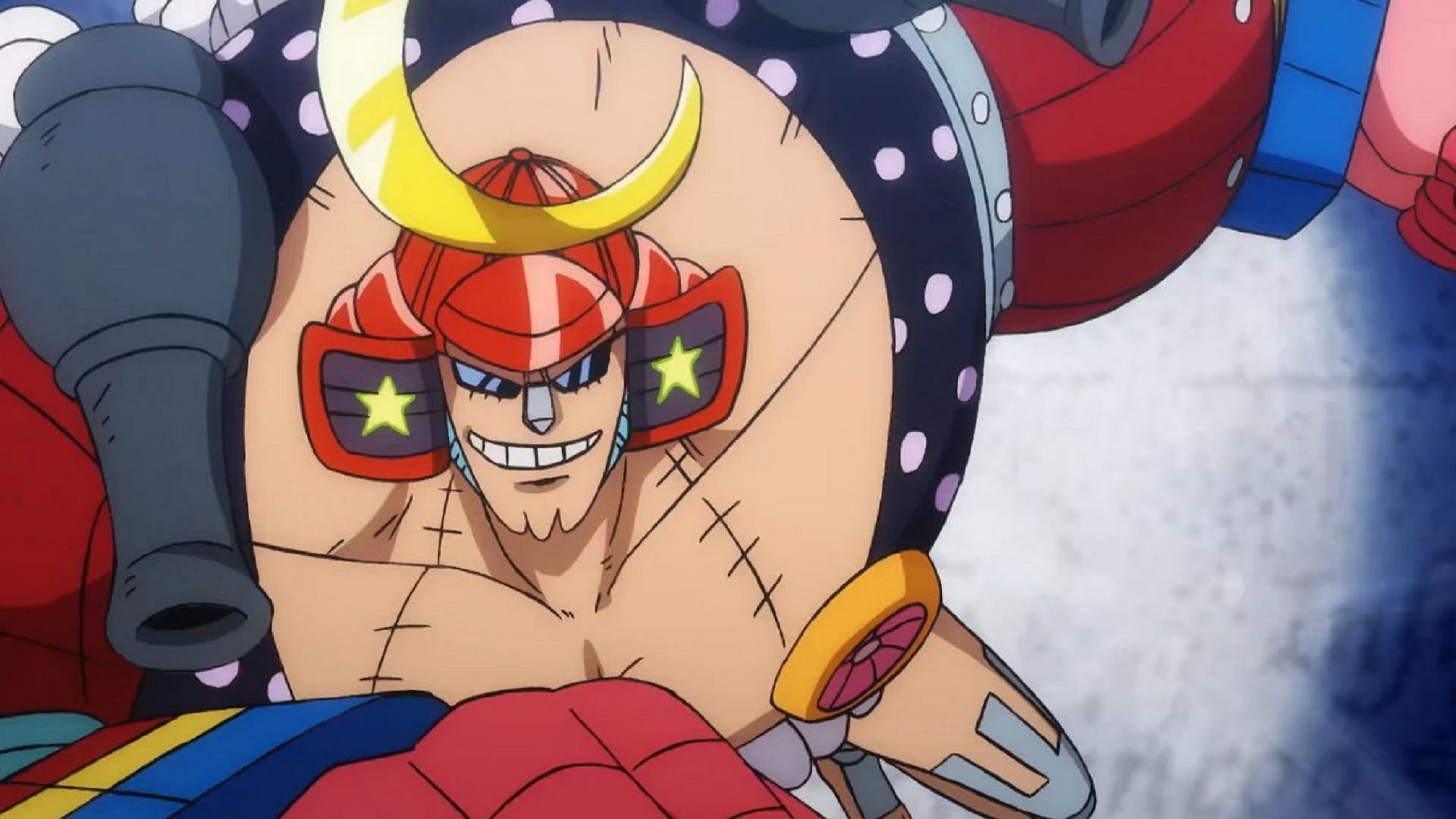 &quot;Cyborg&quot; Franky (Image via Toei Animation, One Piece)