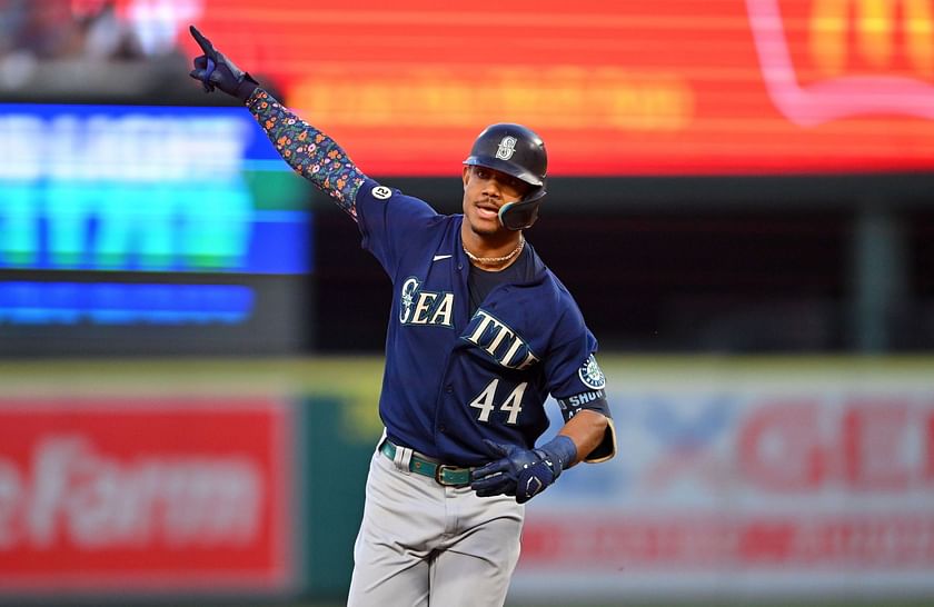 Alex Rodriguez of the Seattle Mariners at Anaheim Stadium in