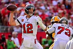 "At some point, Father Time will be on your side, but at this point, you're dead wrong again" – Skip Bayless jumps to Tom Brady's rescue even as Buccaneers fall to Aaron Rodgers' Packers