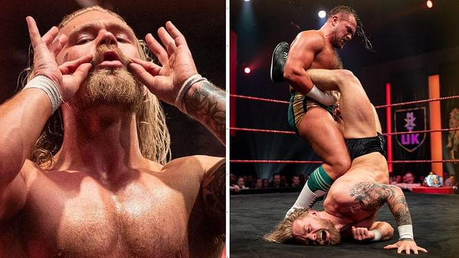 Newly-crowned unified champion in WWE comes to the aid of Tyler Bate