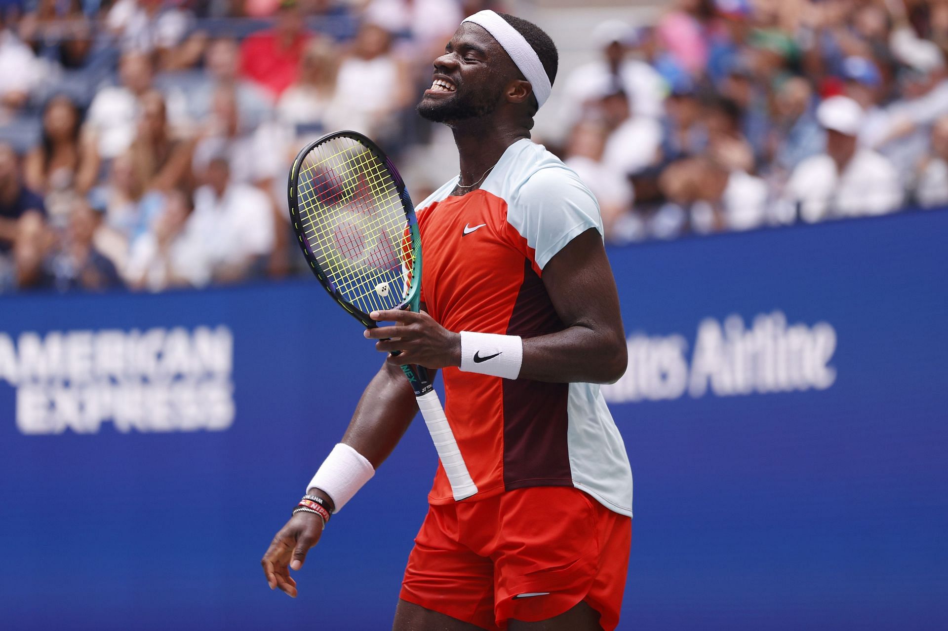 Frances Tiafoe at the 2022 US Open.