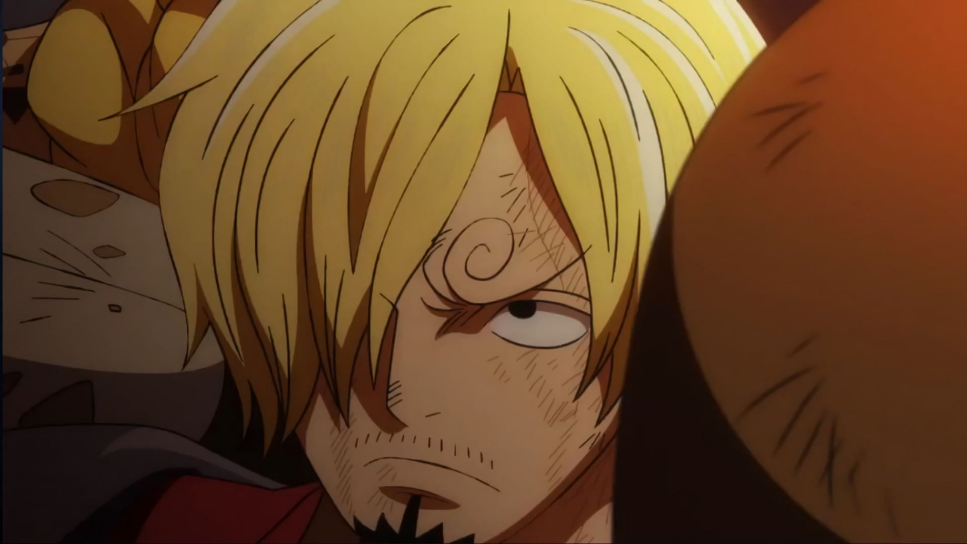 Sanji as seen in One Piece episode 1033 (Image via Toei Animation)