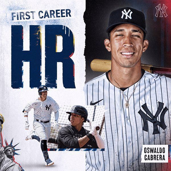 Oswaldo Cabrera talks utility role, rise with Yankees: 'I'm a dreamer