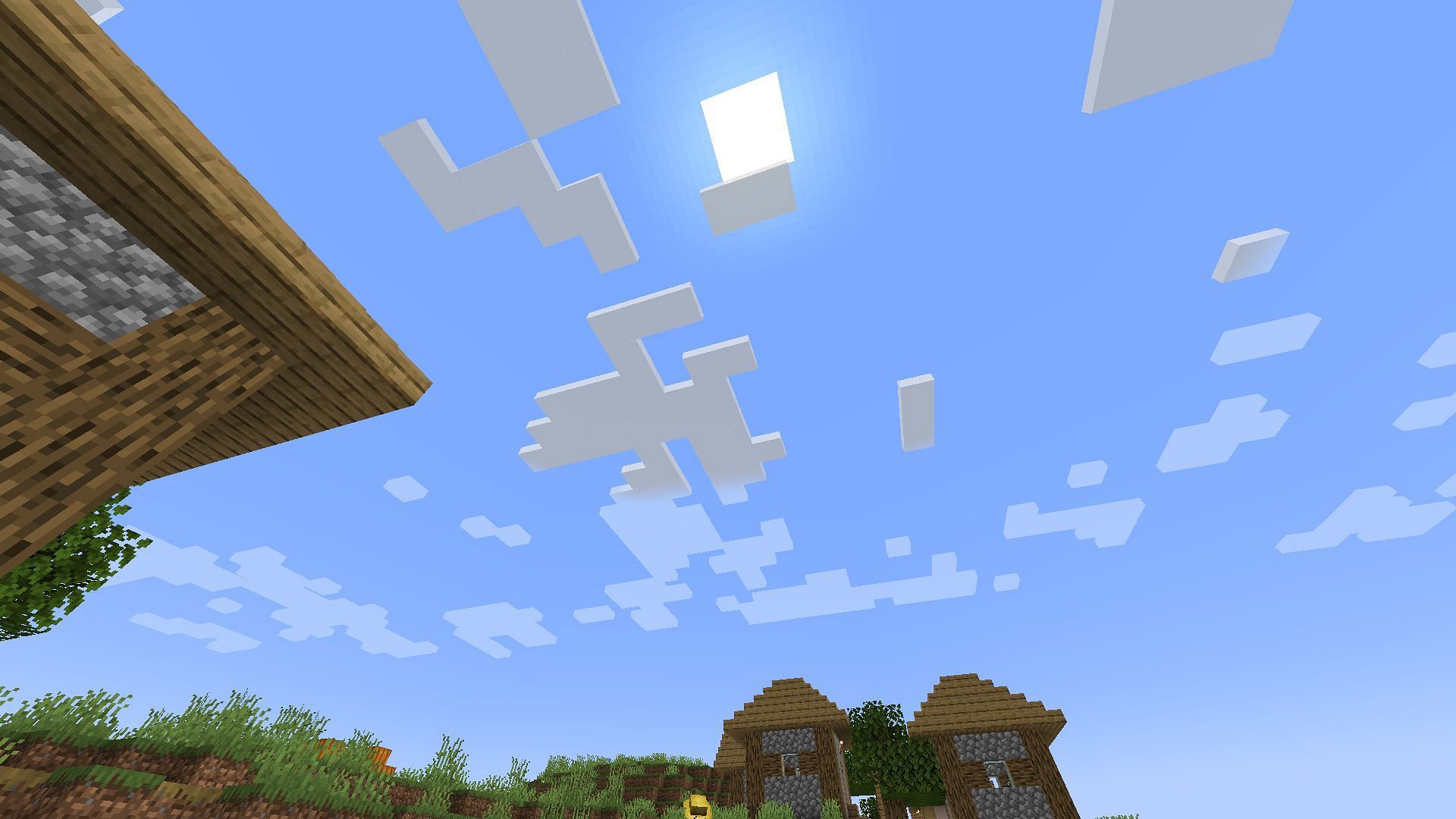 The time of day is quite important for villagers in Minecraft (Image via Mojang)
