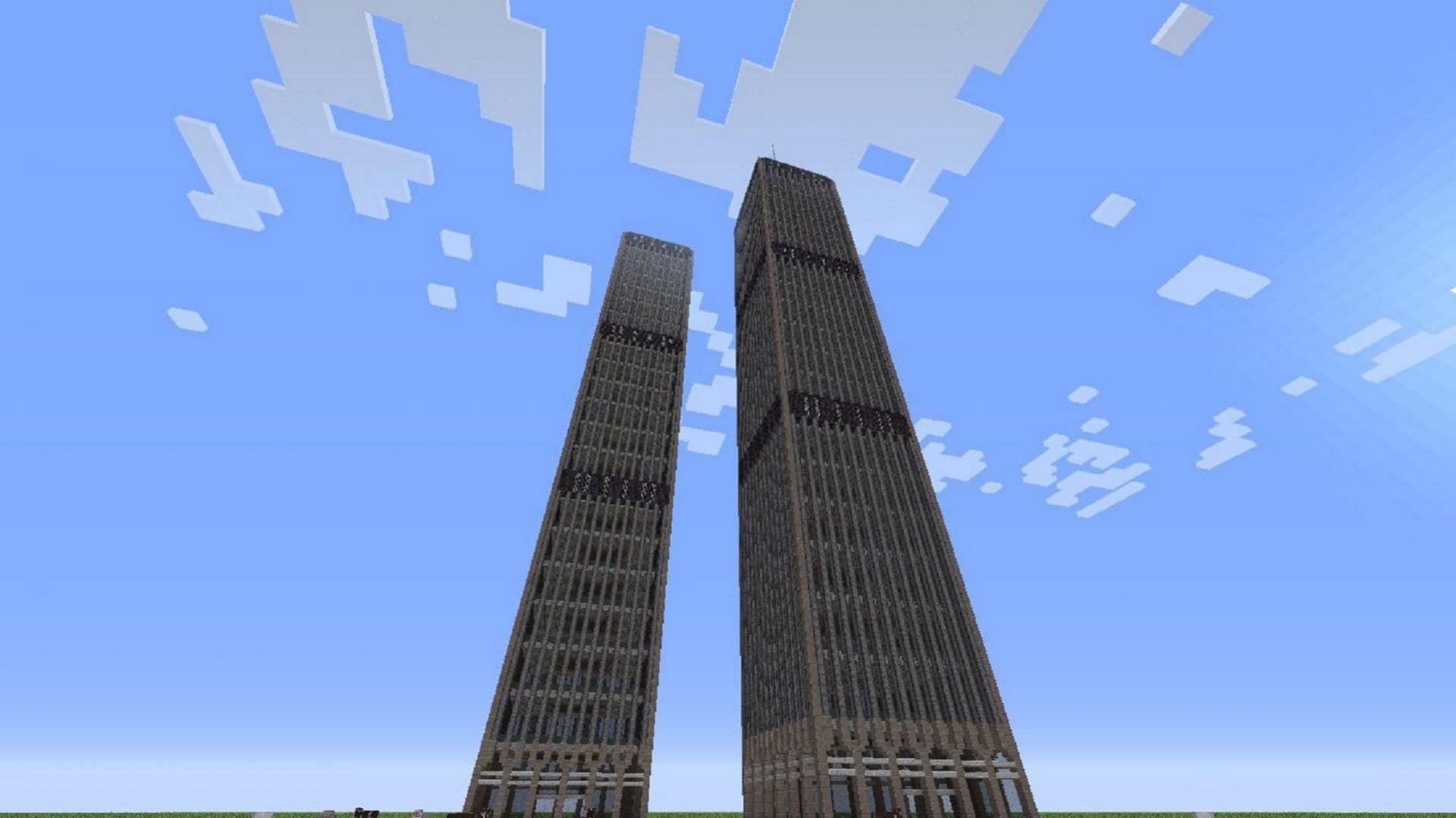 Minecraft Redditor showcases an impressive and realistic Twin Towers build