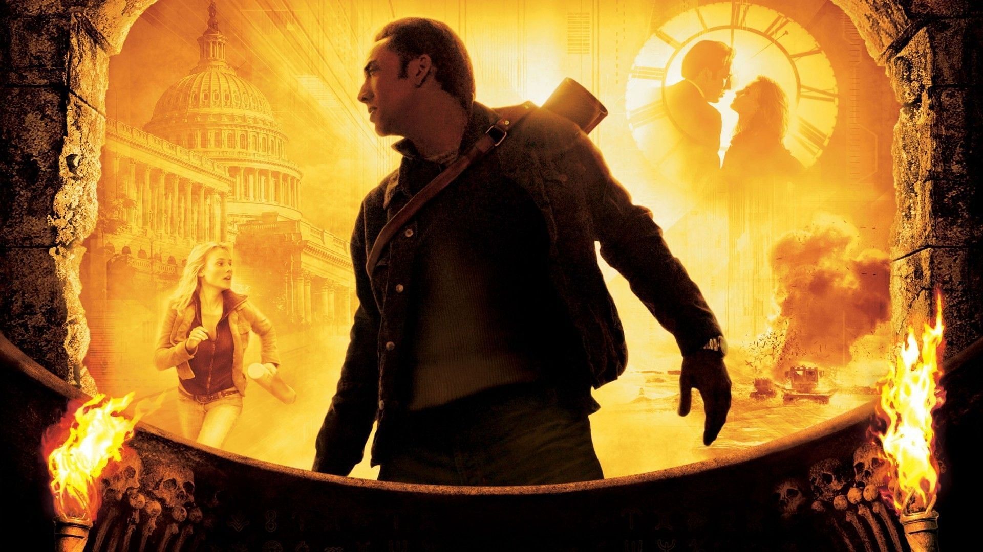 Nicolas Cage in National Treasure (Image via Disney)