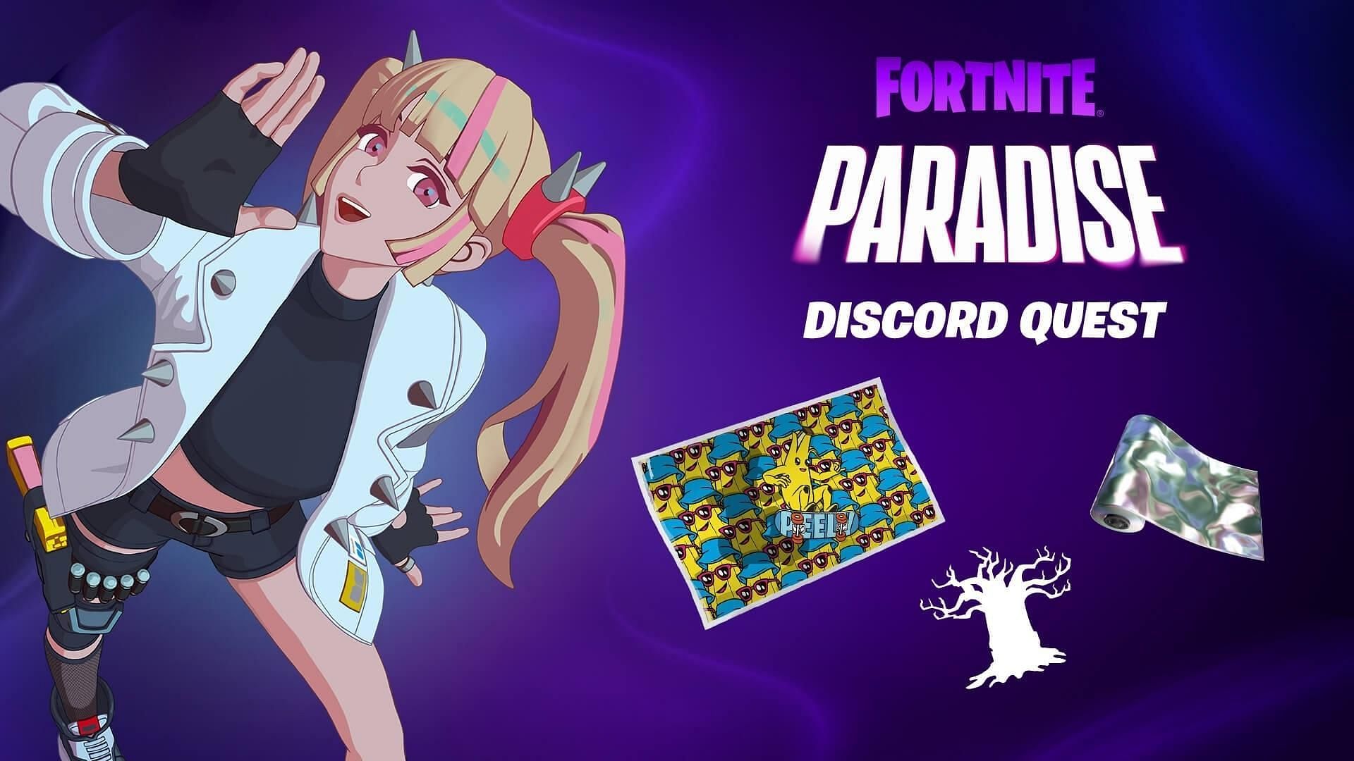 Fortnite Paradise Discord Quest art