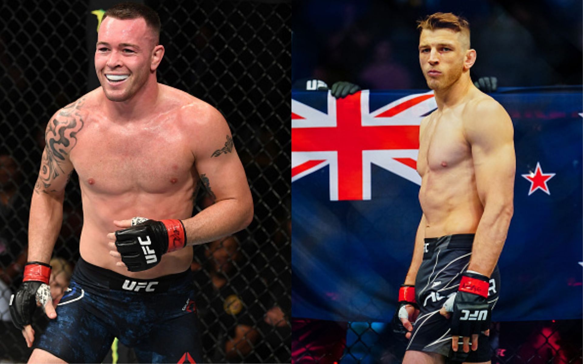 Colby Covington (left) and Dan Hooker (right)(Images via Getty)