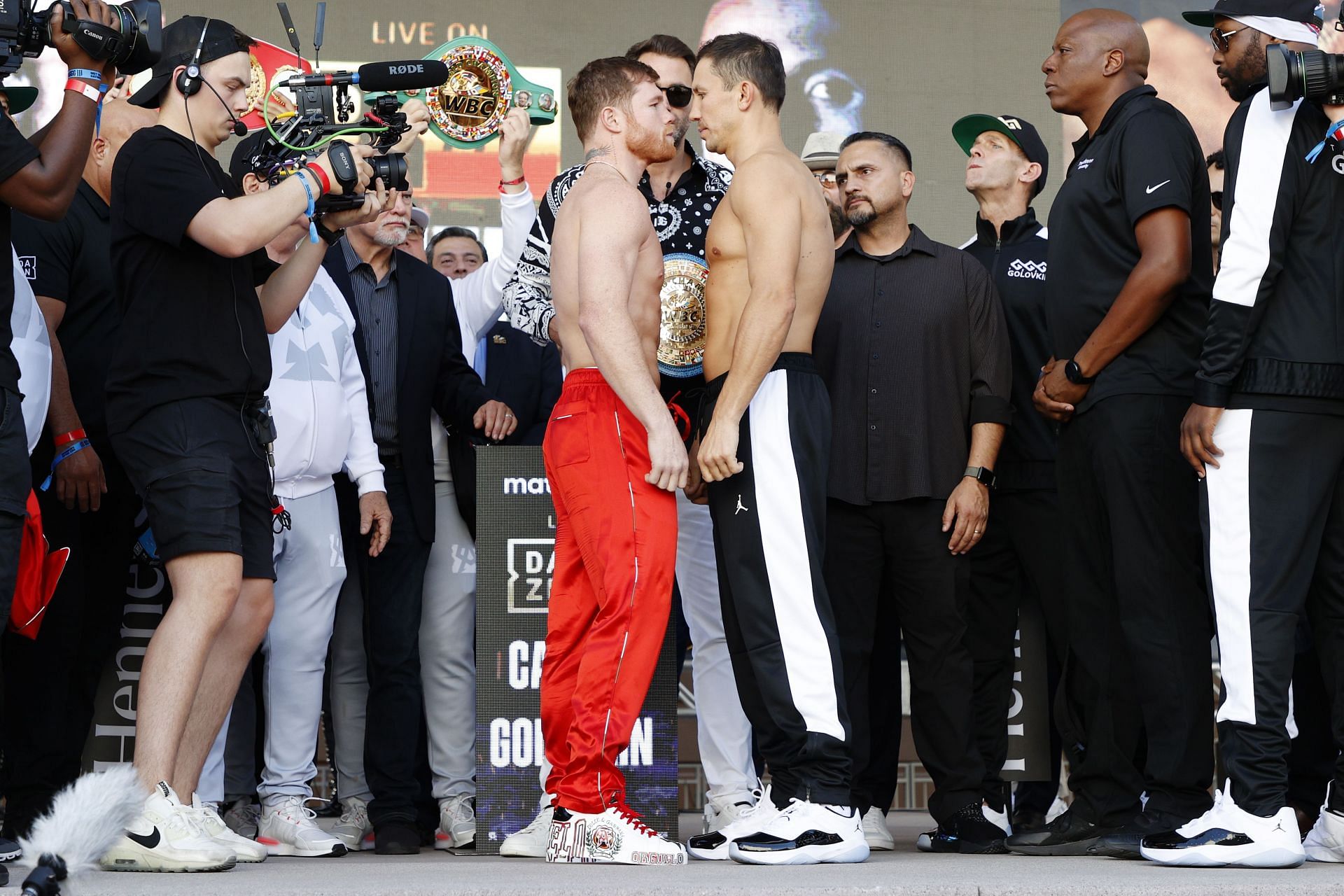 Canelo Alvarez v Gennadiy Golovkin - Weigh-in