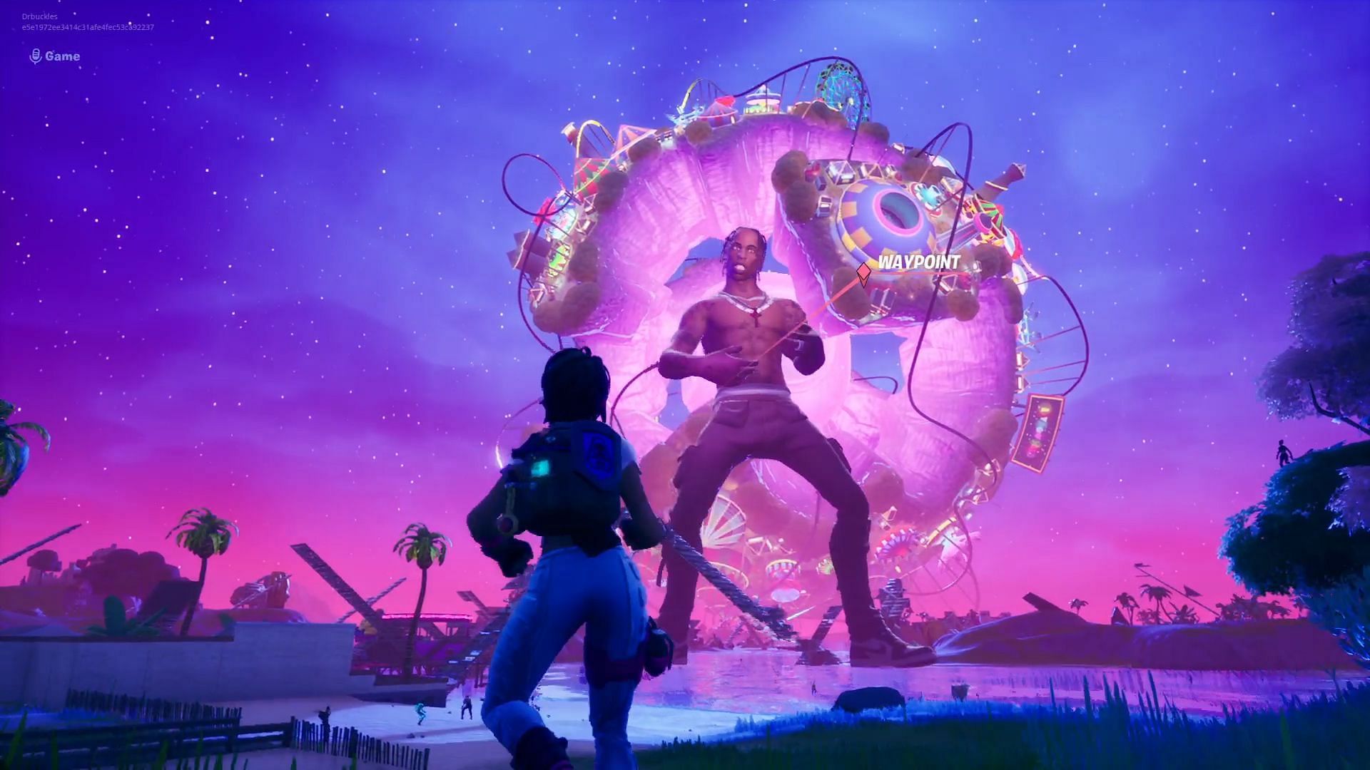 The fan-made Juice WRLD Fortnite concert was inspired by the previous music events in the game (Image via Epic Games)