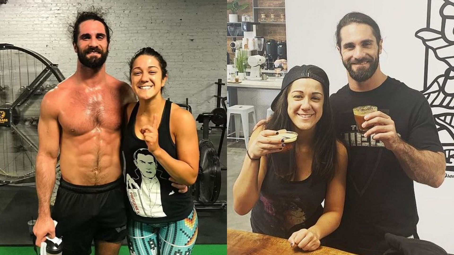 Bayley and Seth Rollins have a close bond in real life