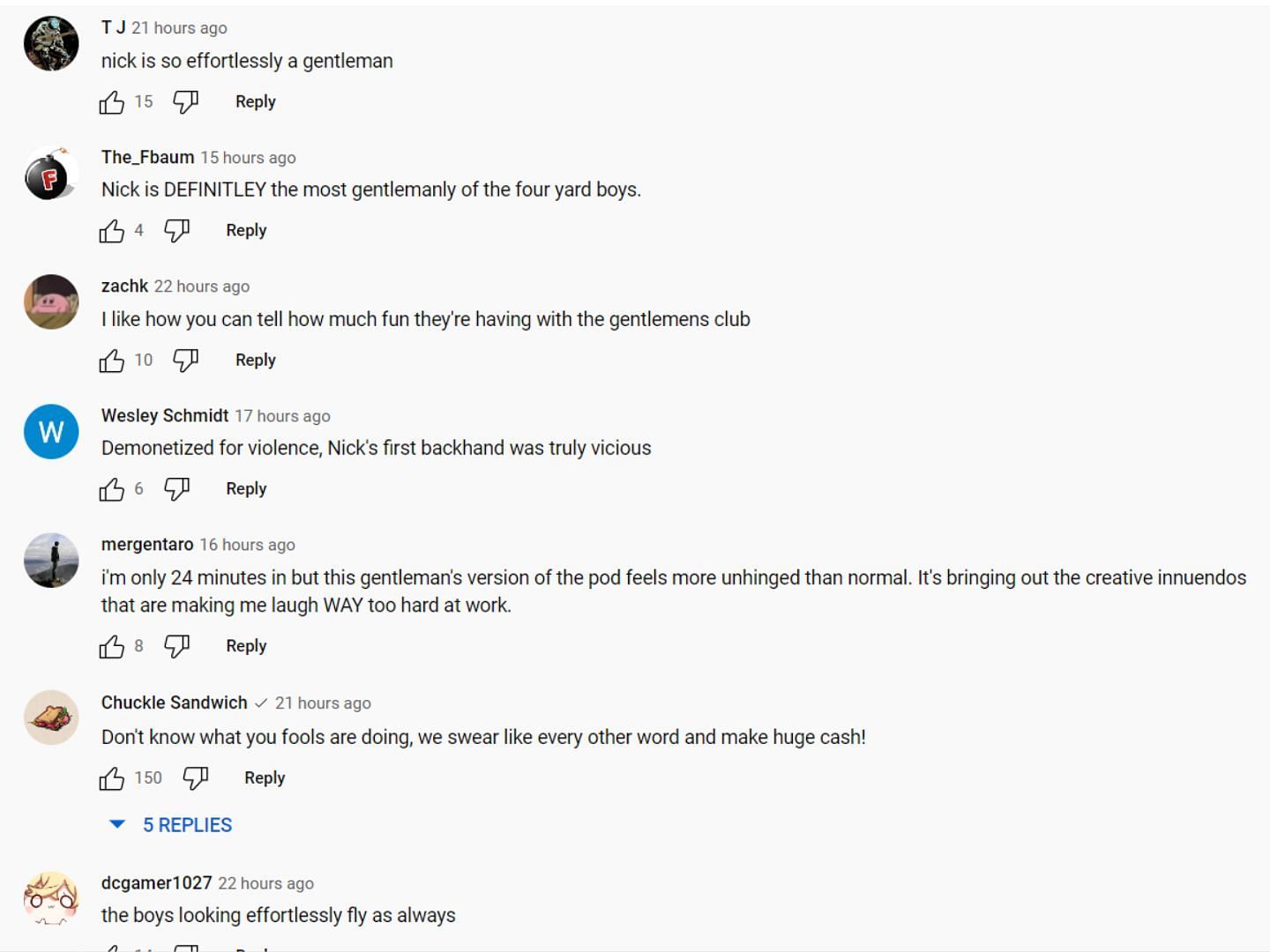Fan reaction (Image via The Yard/YouTube)