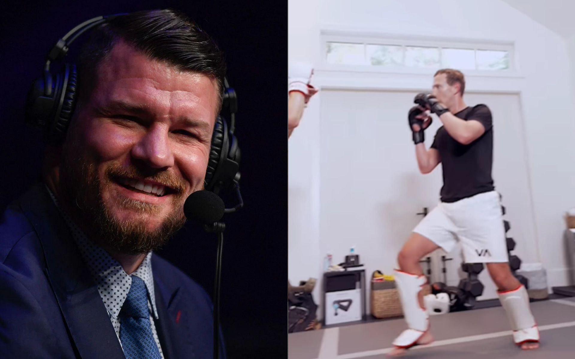 Michael Bisping (left) and Mark Zuckerberg (right) [Image courtesy: @zuck on Instagram]