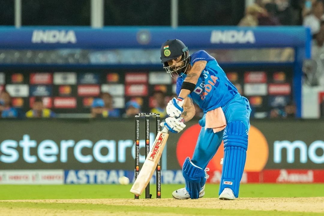 Virat Kohli scored his 33rd T20I fifty in the 3rd T20I [Pic Credit: BCCI]