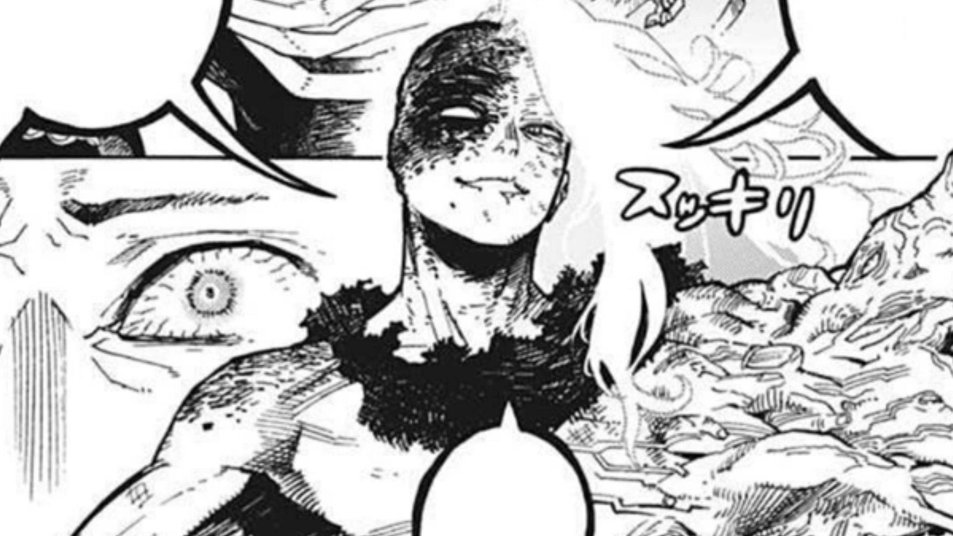 His design changes quite a bit as the series progresses (Image via Weekly Shōnen Jump)