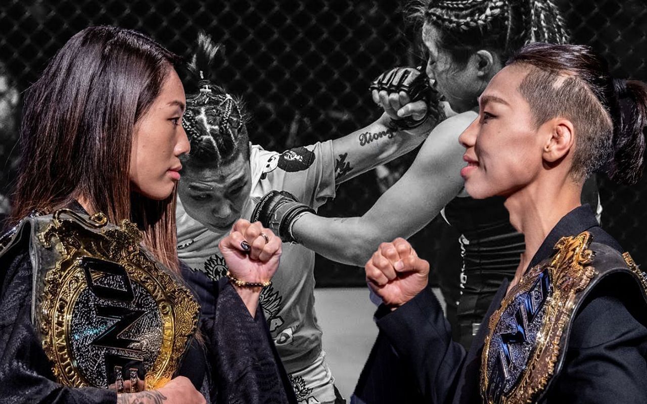 Angela Lee (left) and Xiong Jing Nan (right) [Photo Credits: ONE Championship]