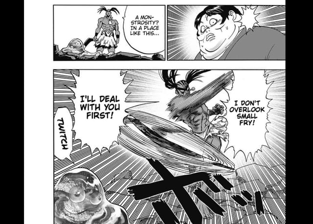 One Punch Man Chapter 171 introduces a person of color only to take him
