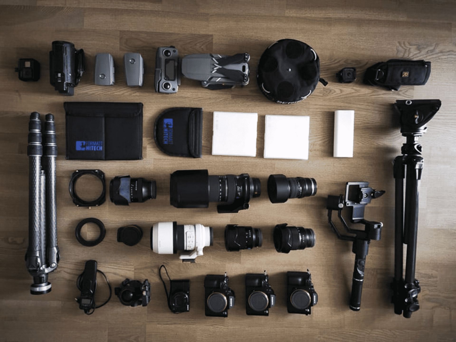 Assortment of Photography Gear, Image Sourced via The Planet D