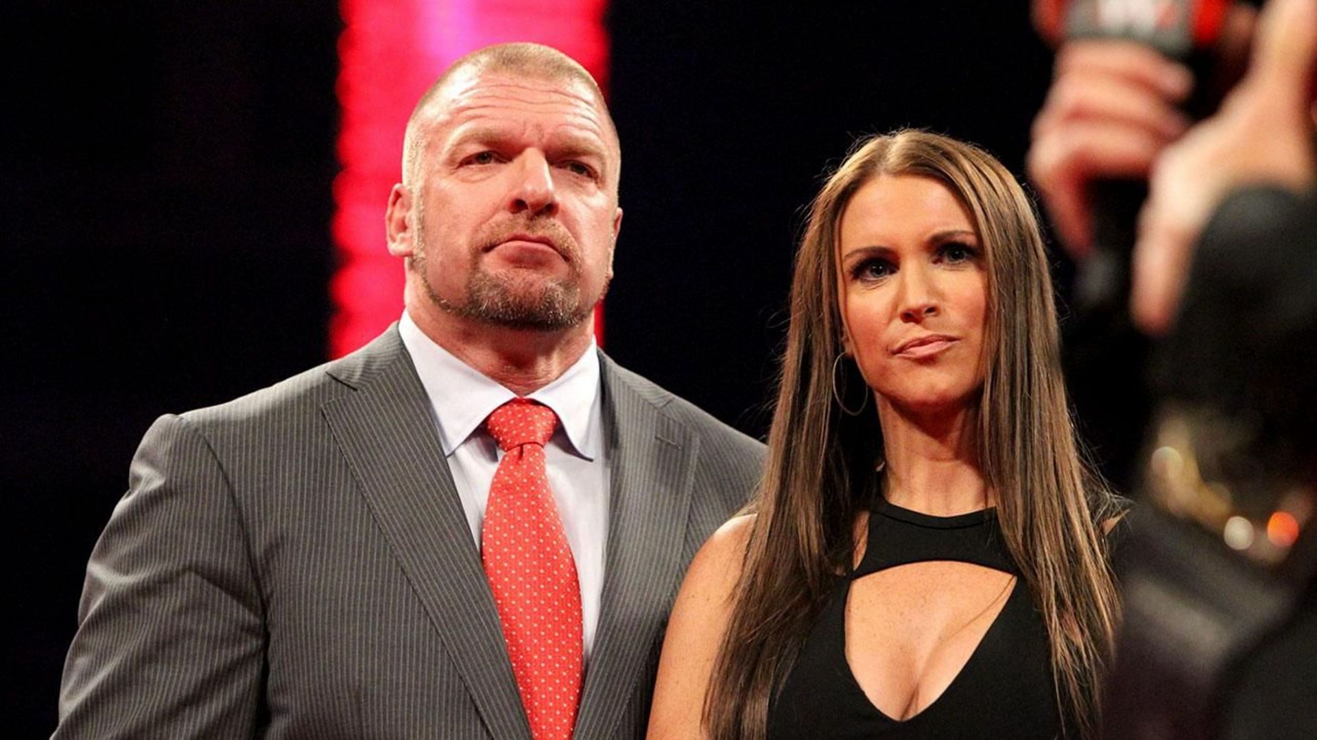WWE CCO Triple H and Co-CEO Stephanie McMahon had their first kiss at the 2000 Royal Rumble