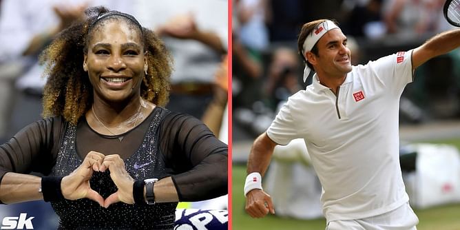 The current World No. 1's have never had the privilege of facing Roger Federer and Serena Williams