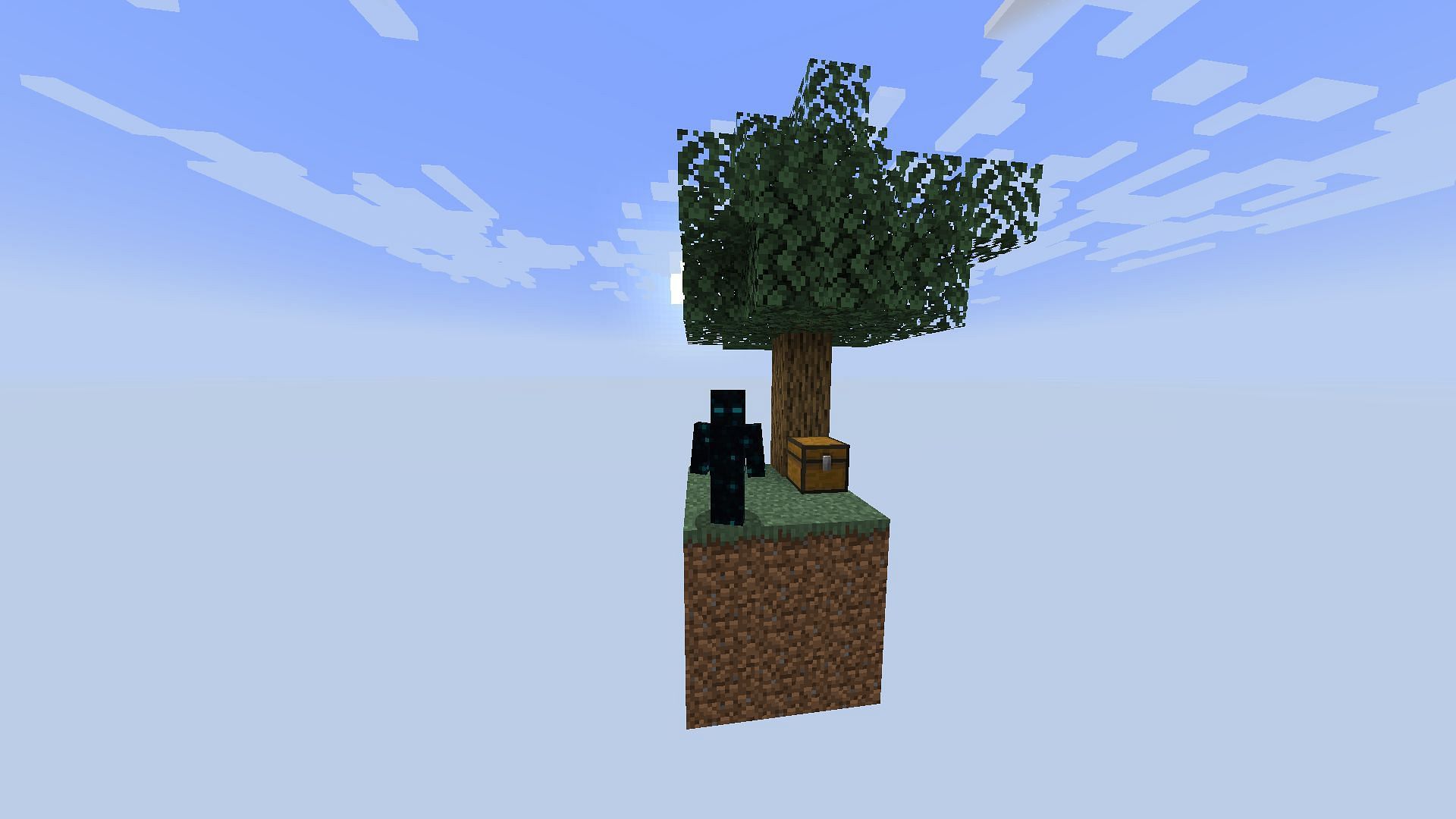 Skyblock is one of the most difficult custom gamemodes in Minecraft (Image via Mojang)