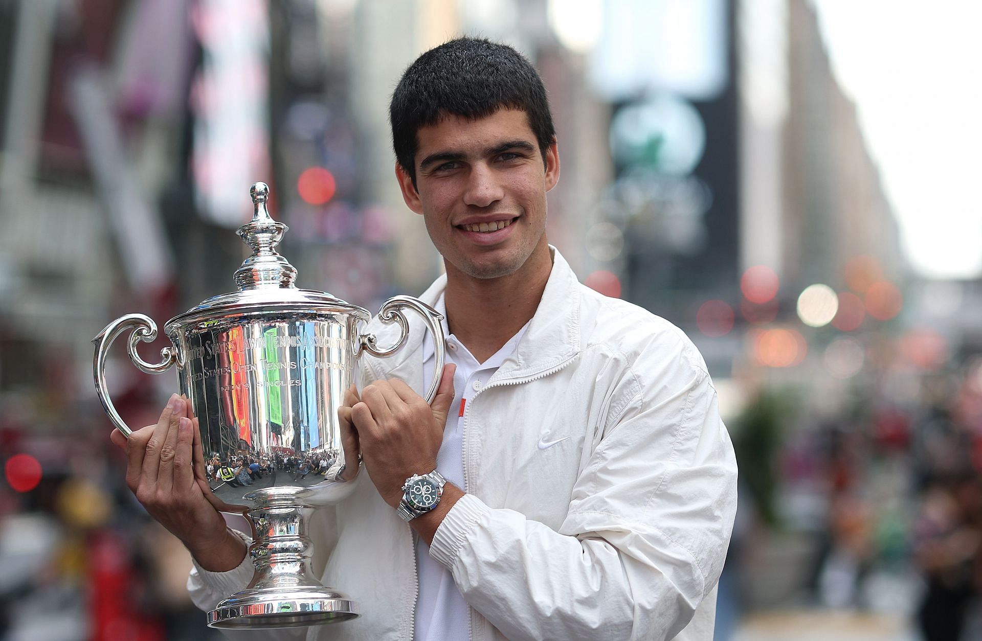 Carlos Alcaraz clinched his maiden Grand Slam at the 2022 US Open