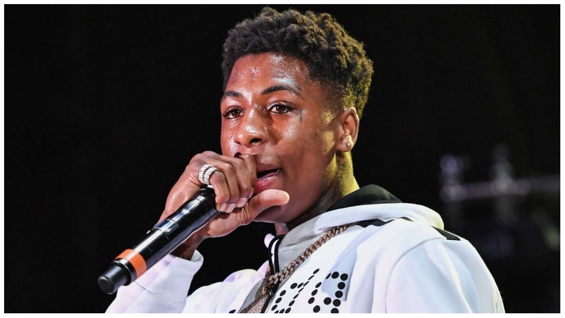 NBA YoungBoy is a father of eight kids from seven different women. (Image via Erika Goldring/Getty Images)