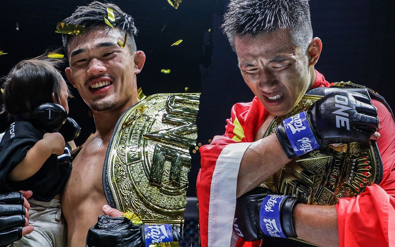 Christian Lee (left) and Tang Kai (right). [Photos ONE Championship]